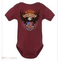 Army Veterans United States Baby Bodysuit thumb 0