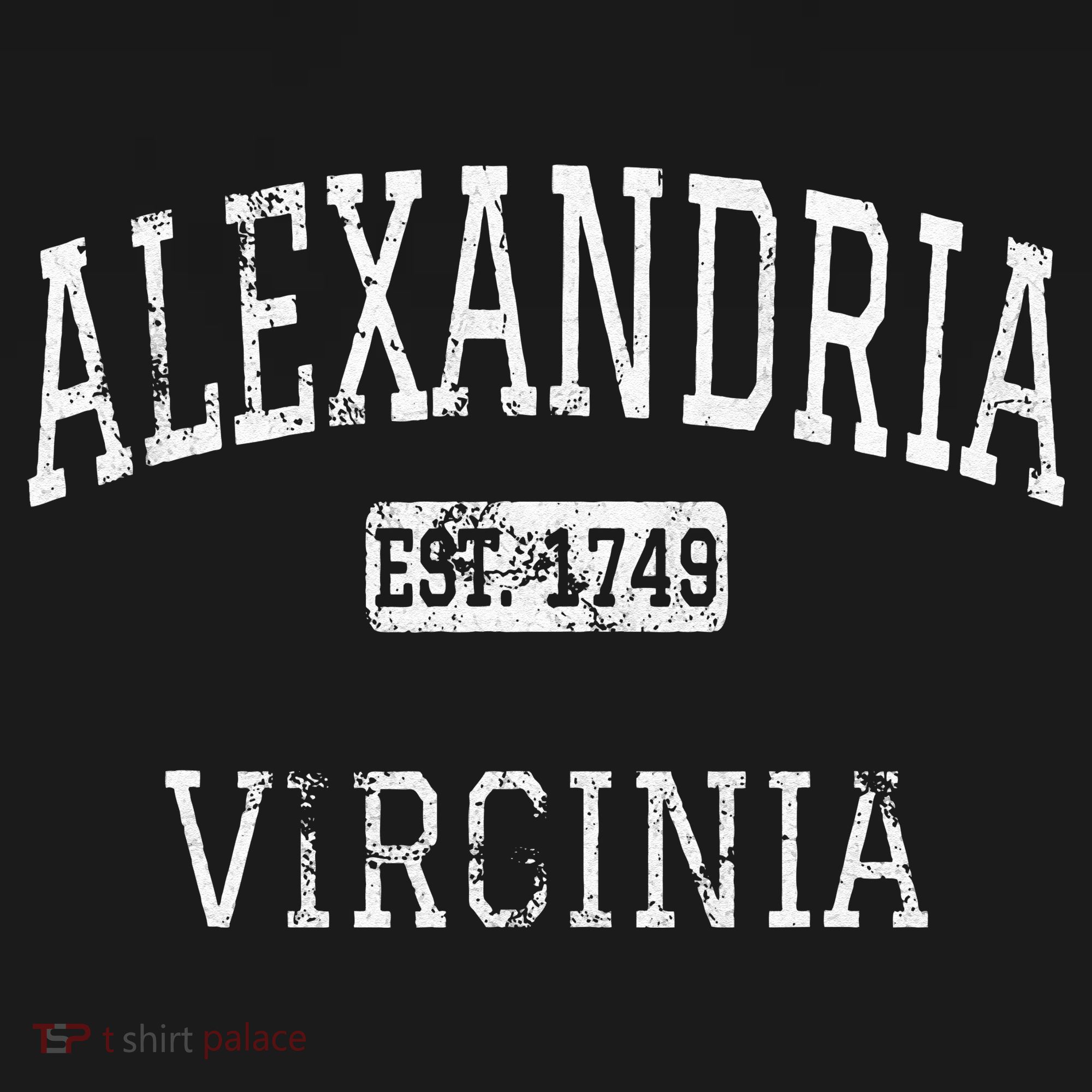 Alexandria Virginia VA Vintage T-Shirt
