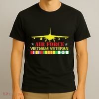 Air Vietnam Veteran Usaf Veteran B52 Vietnam War T-Shirt thumb 3