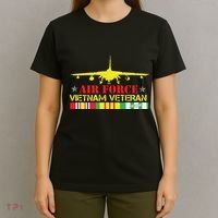 Air Vietnam Veteran Usaf Veteran B52 Vietnam War T-Shirt thumb 4