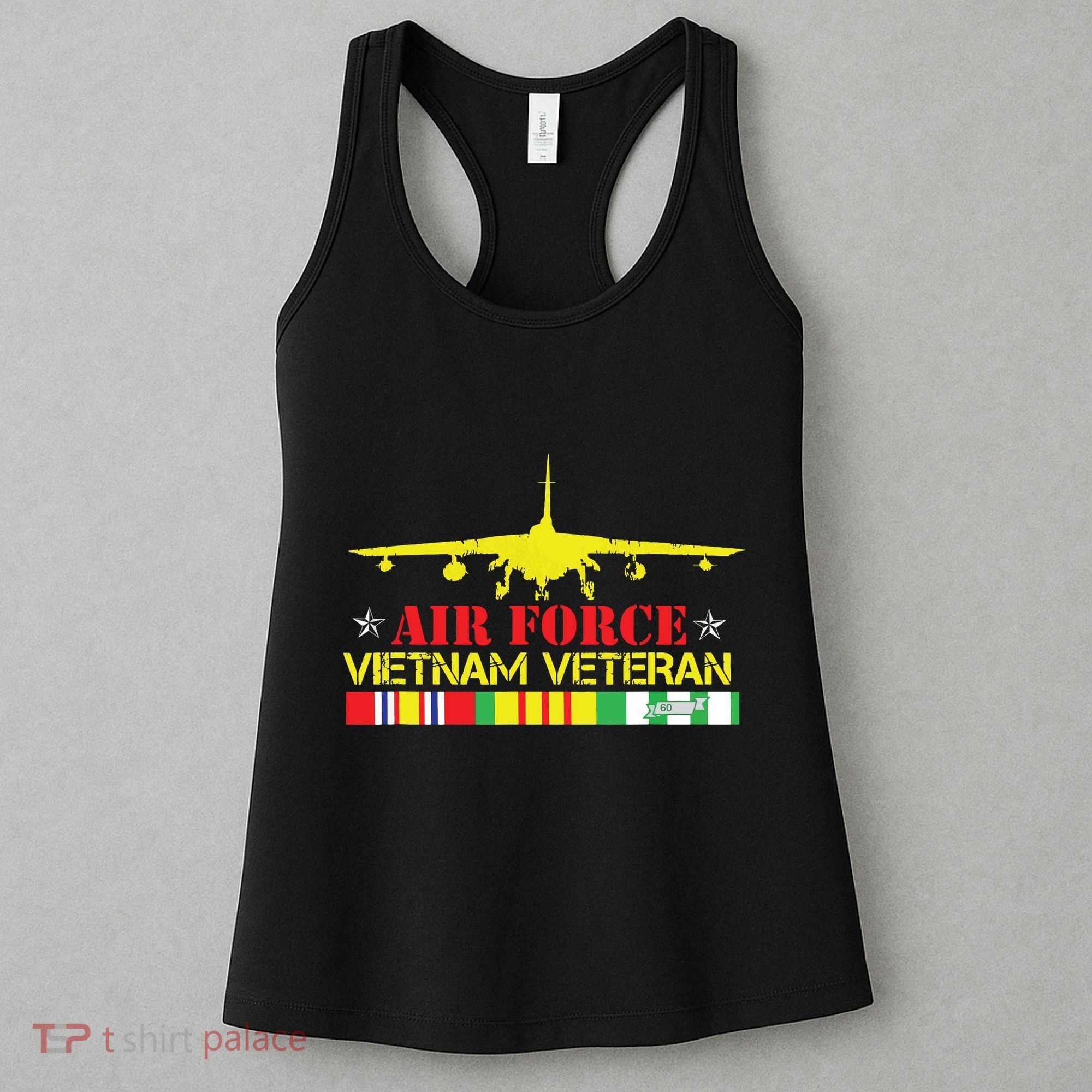 Air Vietnam Veteran Usaf Veteran B52 Vietnam War Women's Tank Top