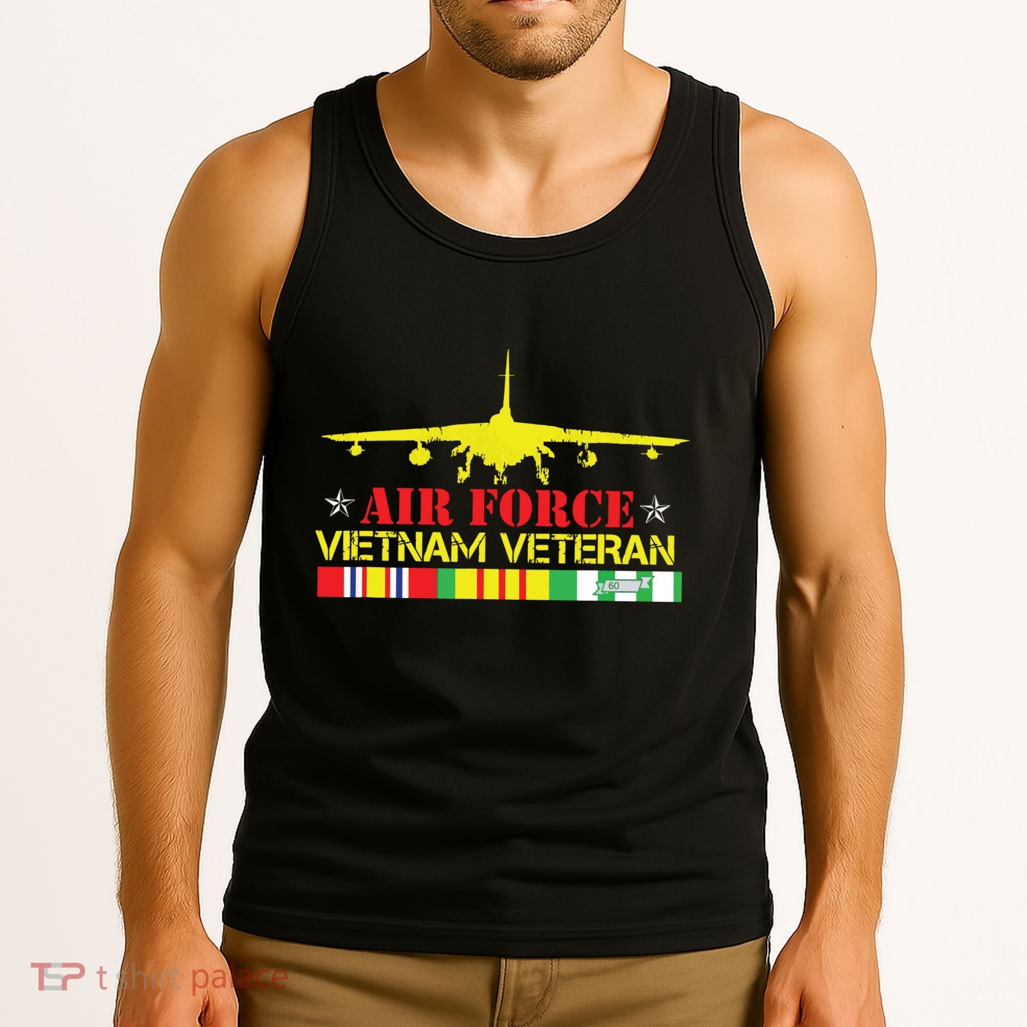 Air Vietnam Veteran Usaf Veteran B52 Vietnam War Tank Top