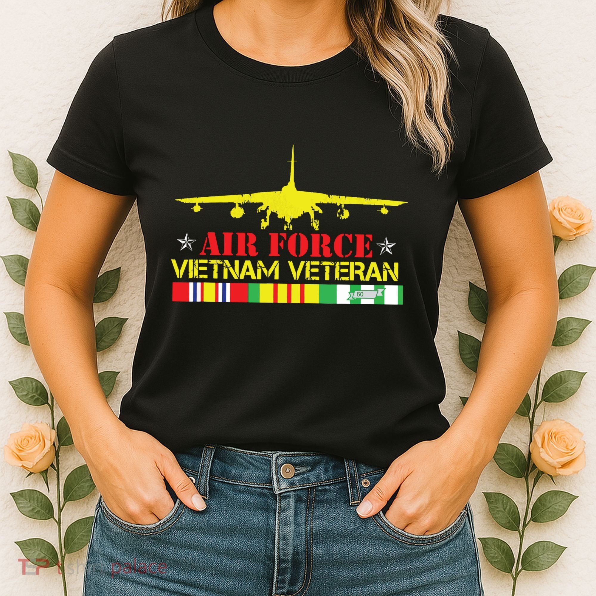 Air Vietnam Veteran Usaf Veteran B52 Vietnam War Women's T-Shirt