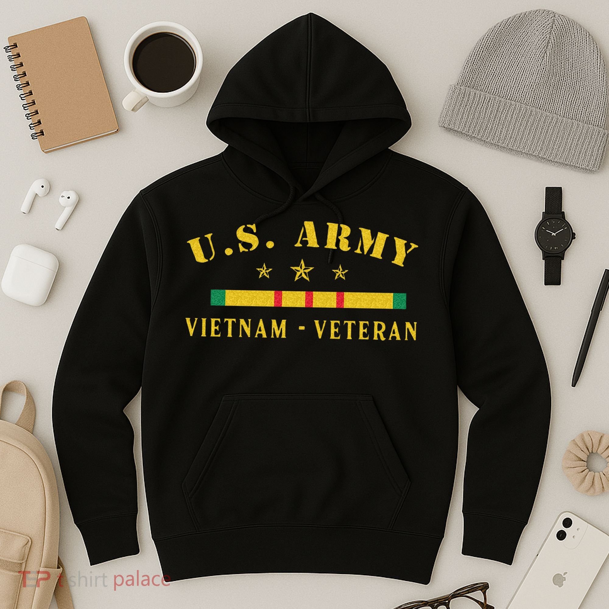 Army Vietnam Veteran Hoodie