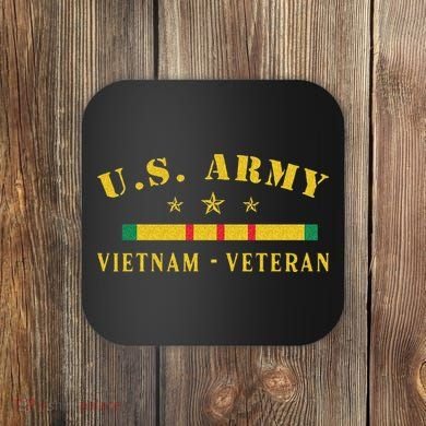 Army Vietnam Veteran Coaster