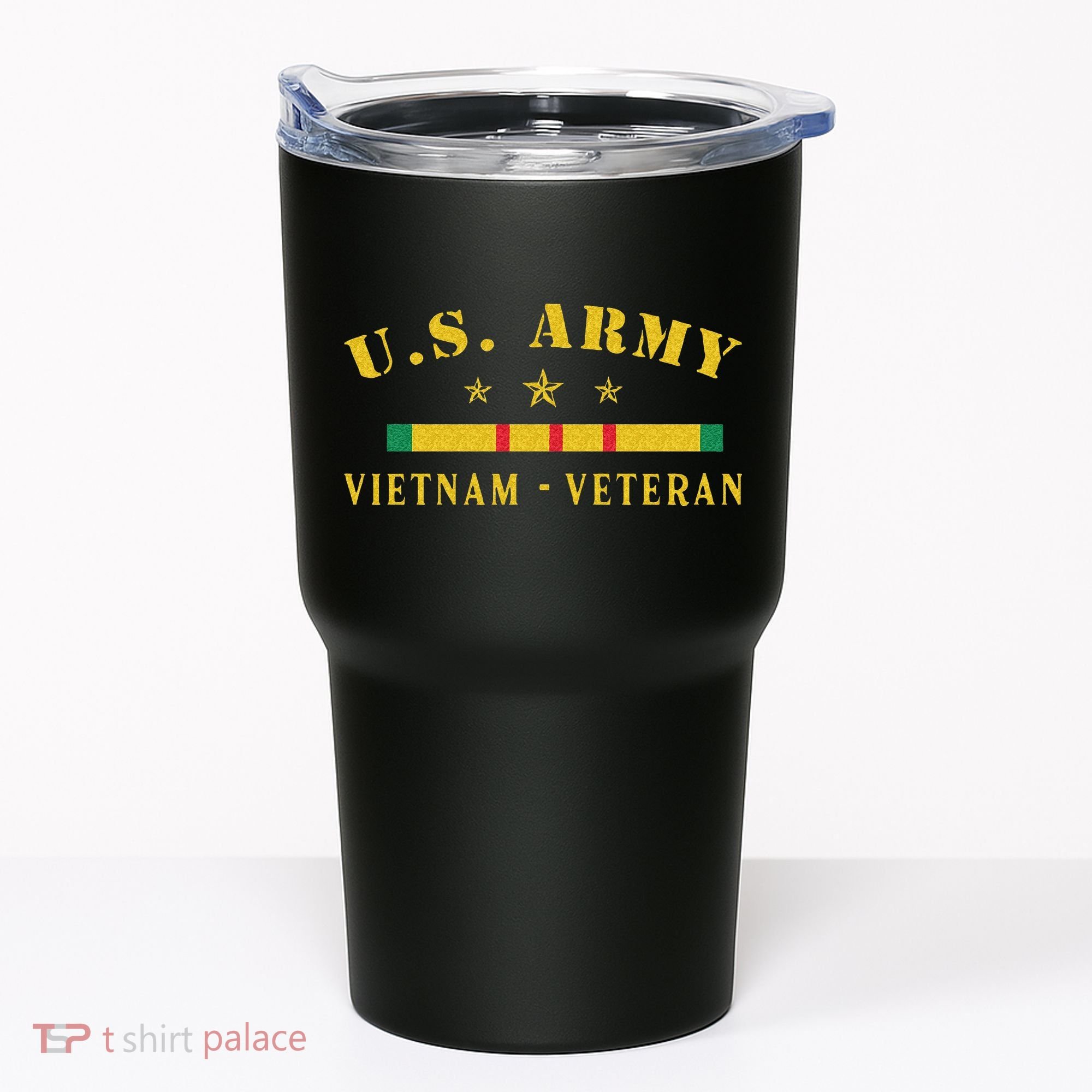 Army Vietnam Veteran Tumbler