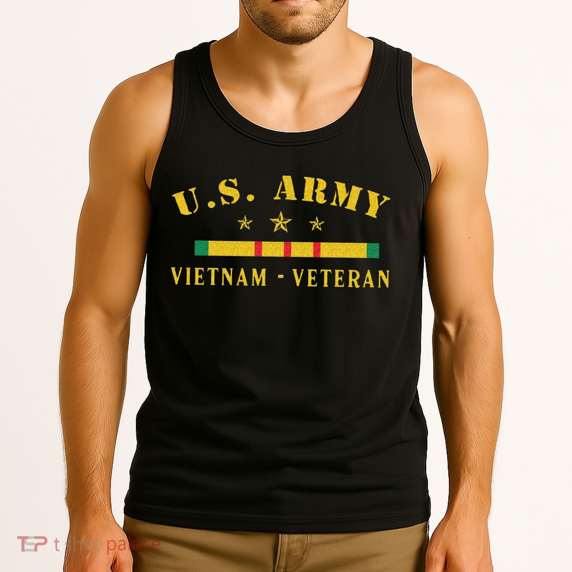 Army Vietnam Veteran Tank Top