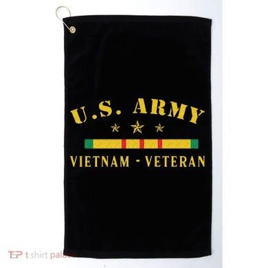Army Vietnam Veteran Golf Towel