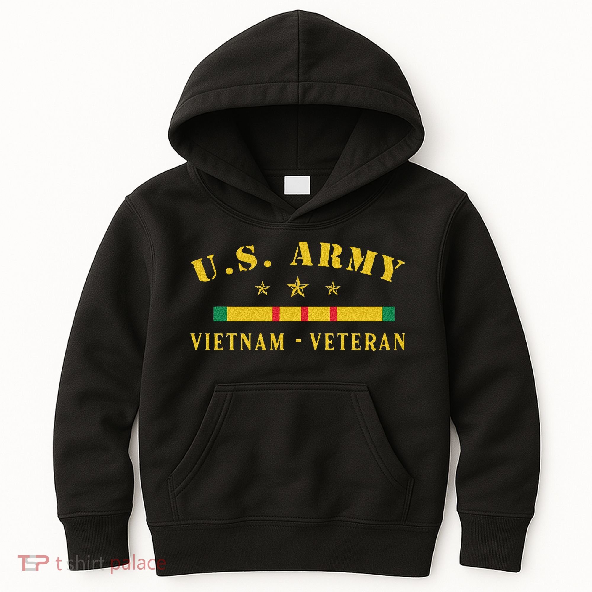 Army Vietnam Veteran Kids Hoodie