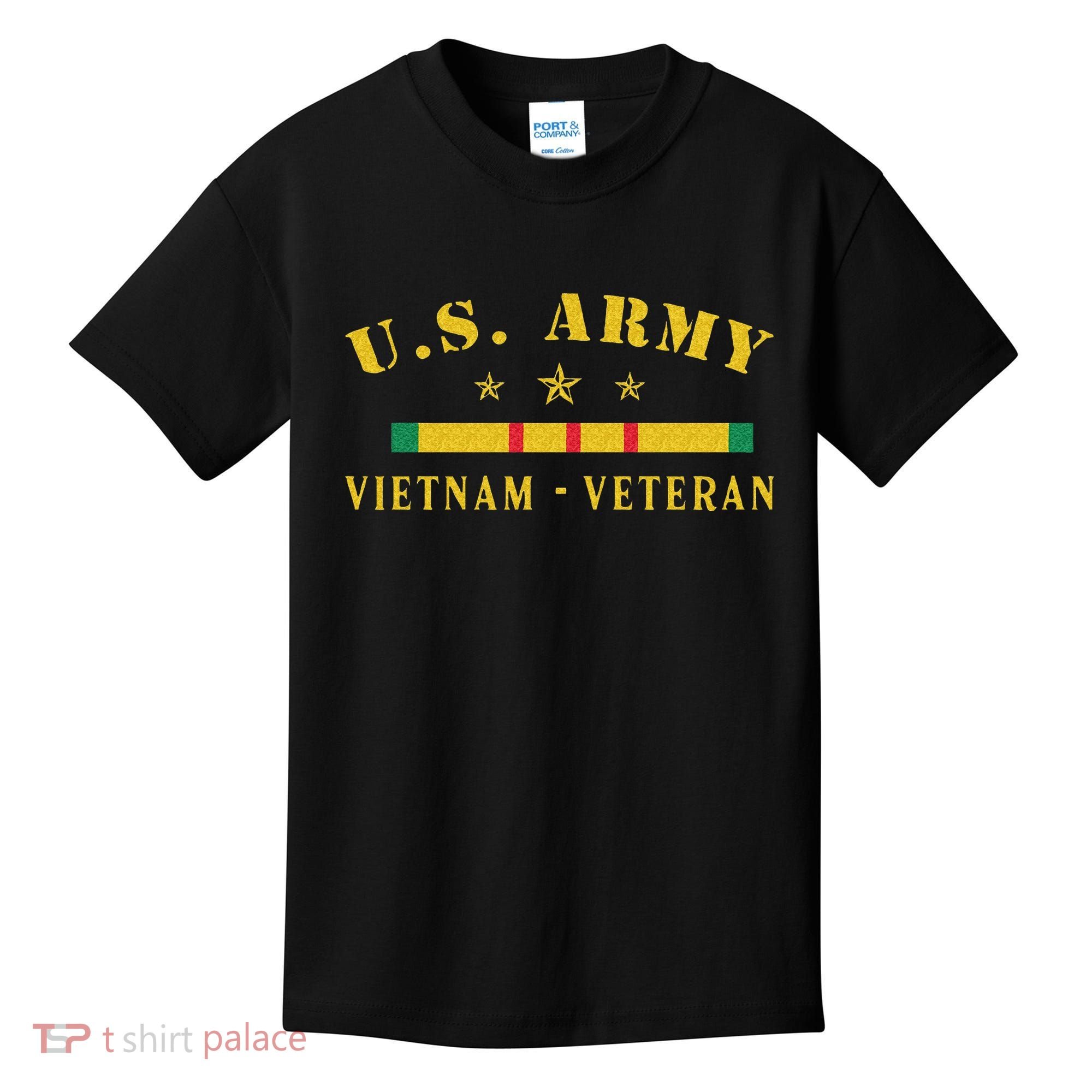 Army Vietnam Veteran Kids T-Shirt