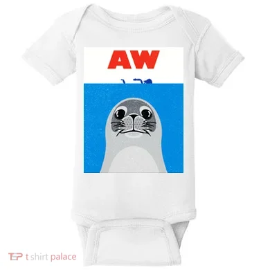 Aw Seal Baby Bodysuit