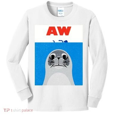 Aw Seal Kids Long Sleeve Shirt
