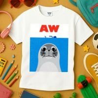 Aw Seal Kids T-Shirt thumb 3