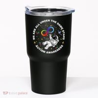 Autism We Are All Under The Same Stars Space Astronaut Tumbler thumb 0