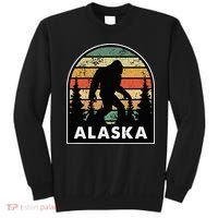 Alaska With A Bigfoot Or A Sasquatch Sweatshirt thumb 0