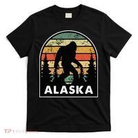 Alaska With A Bigfoot Or A Sasquatch T-Shirt thumb 0