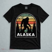 Alaska With A Bigfoot Or A Sasquatch T-Shirt thumb 5