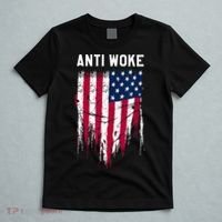 Anti Woke American Flag Patriotic Cancel Cancel Culture T-Shirt thumb 5