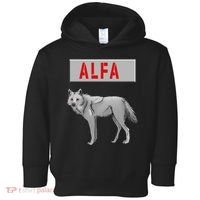 ALFA Wolf Toddler Hoodie thumb 0