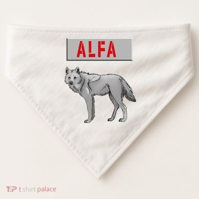 ALFA Wolf USA-Made Doggie Bandana