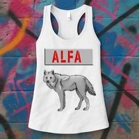 ALFA Wolf Women's Tank Top thumb 3