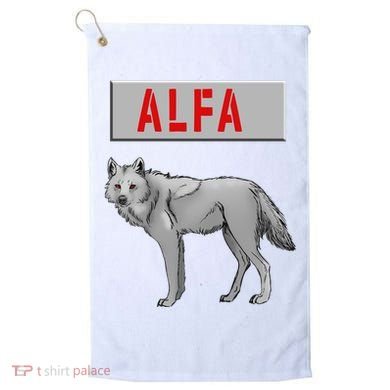 ALFA Wolf Golf Towel