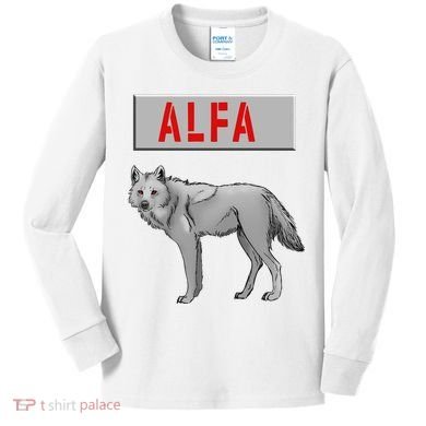 ALFA Wolf Kids Long Sleeve Shirt