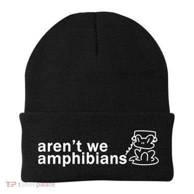 ArenT We Amphibians Frog Beanie