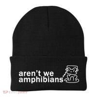 ArenT We Amphibians Frog Beanie thumb 0