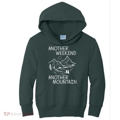 Another Weekend Another Mountain Kids Hoodie