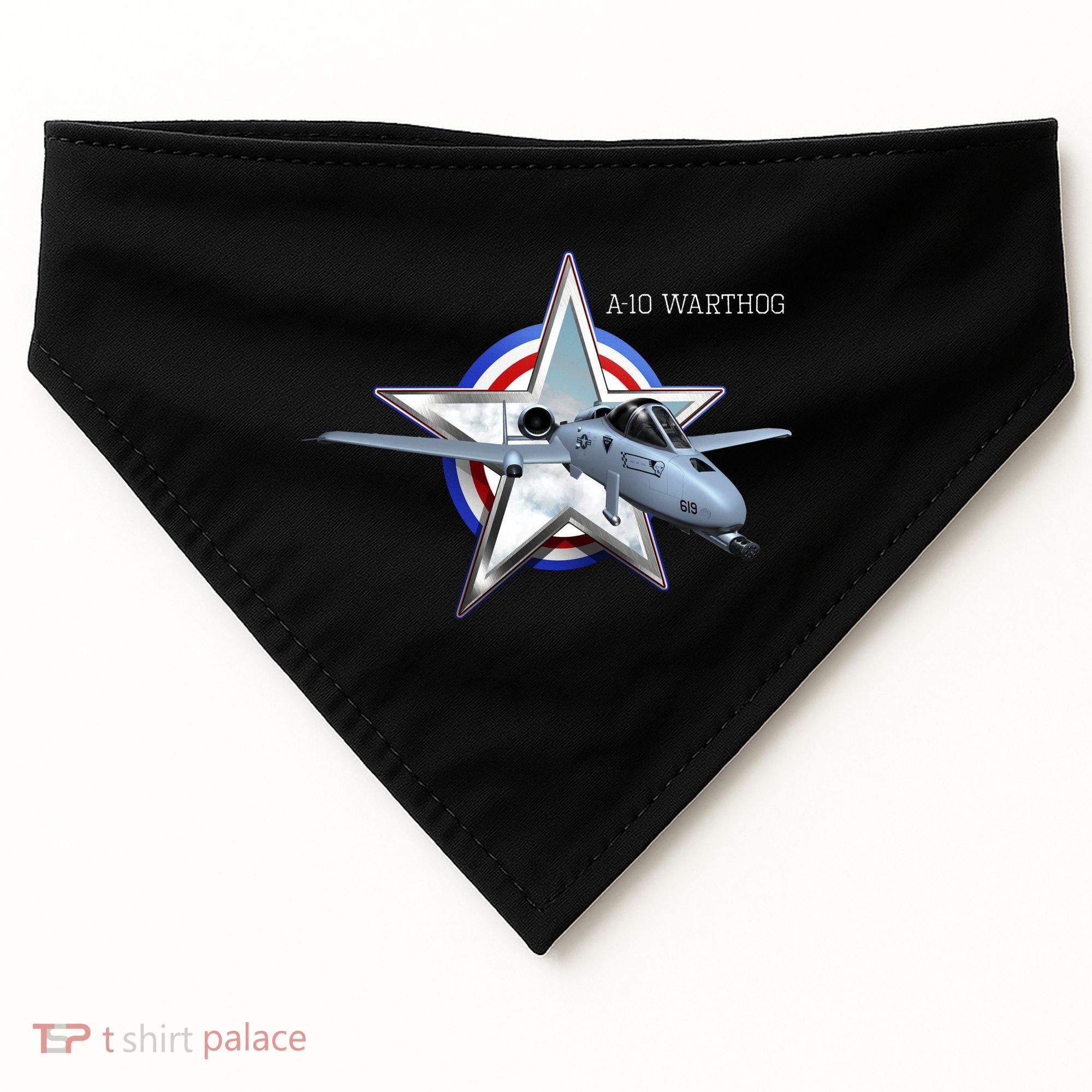 A10 Warthog USA-Made Doggie Bandana