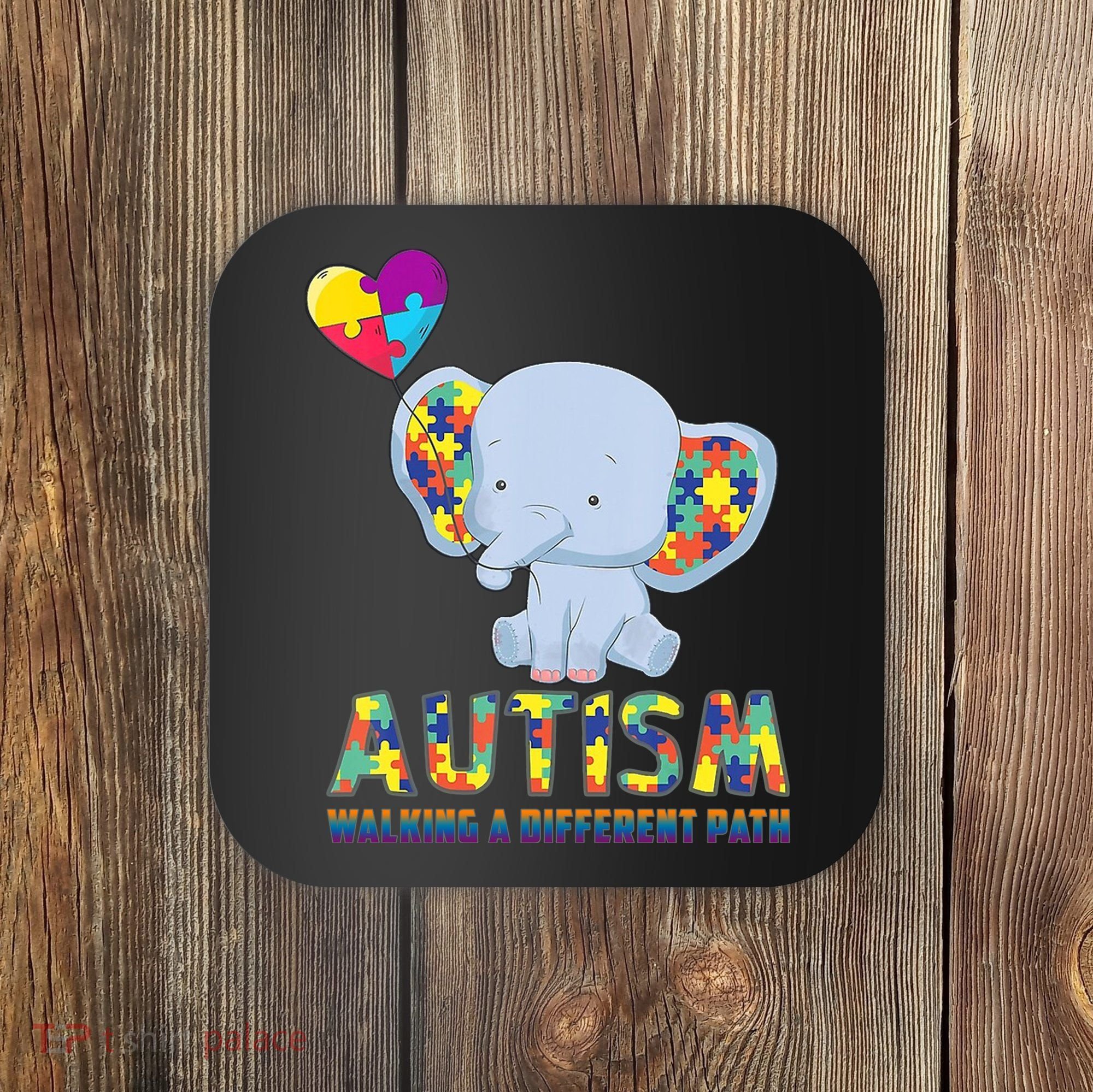 Autism Walking A Different Path Elephant Coaster