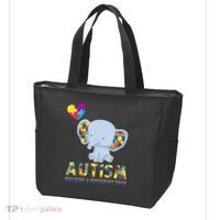 Autism Walking A Different Path Elephant Tote Bag thumb 3