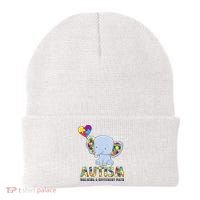Autism Walking A Different Path Elephant Beanie thumb 0