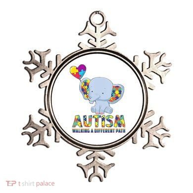 Autism Walking A Different Path Elephant Ornament