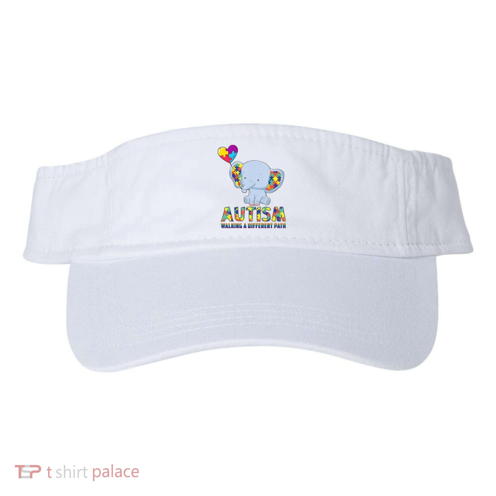 Autism Walking A Different Path Elephant Visor