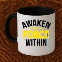 Awaken The Force Within Christian Coffee Mug thumb 2
