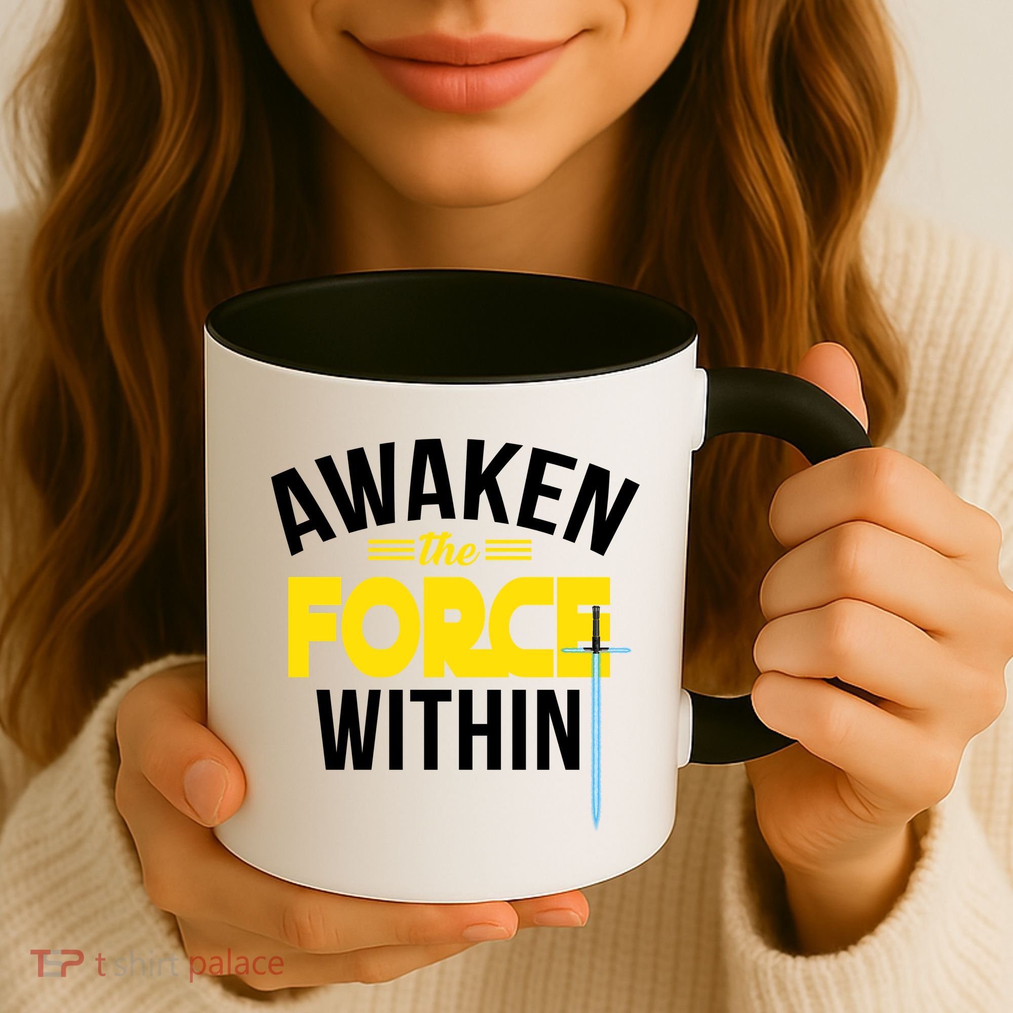 Awaken The Force Within Christian Coffee Mug
