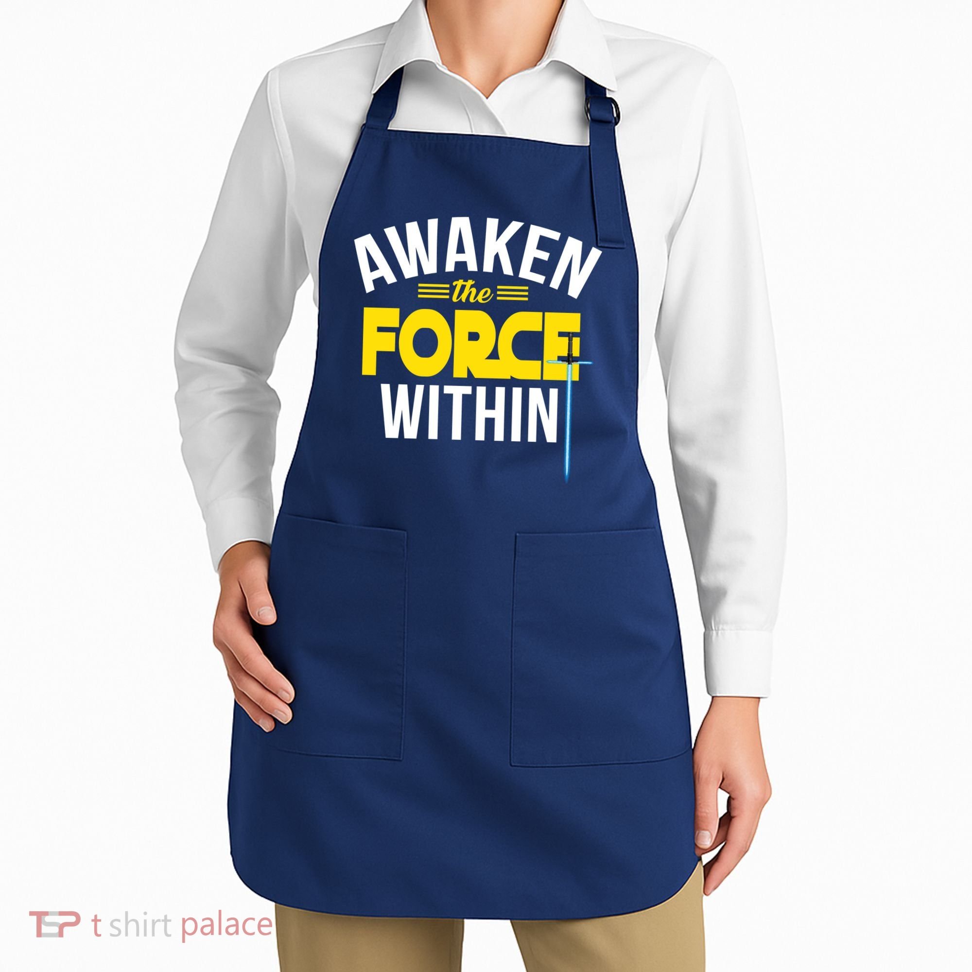 Awaken The Force Within Christian Apron