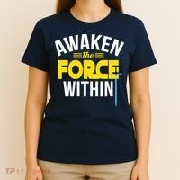 Awaken The Force Within Christian T-Shirt thumb 4
