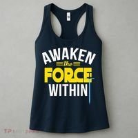 Awaken The Force Within Christian Women's Tank Top thumb 3
