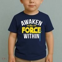 Awaken The Force Within Christian Toddler T-Shirt thumb 2