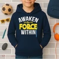 Awaken The Force Within Christian Kids Hoodie thumb 2