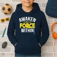 Awaken The Force Within Christian Kids Hoodie thumb 2