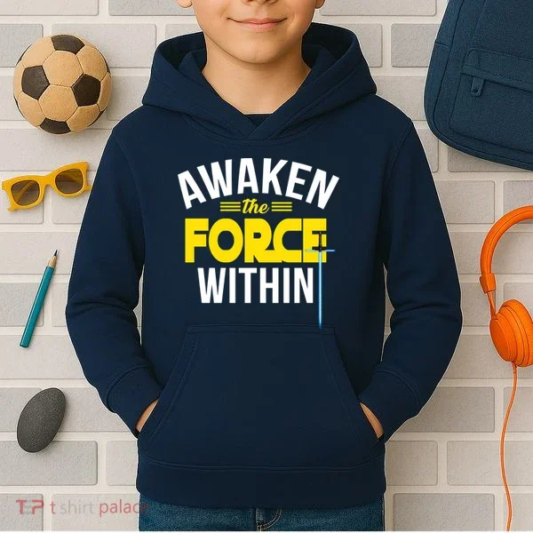 Awaken The Force Within Christian Kids Hoodie