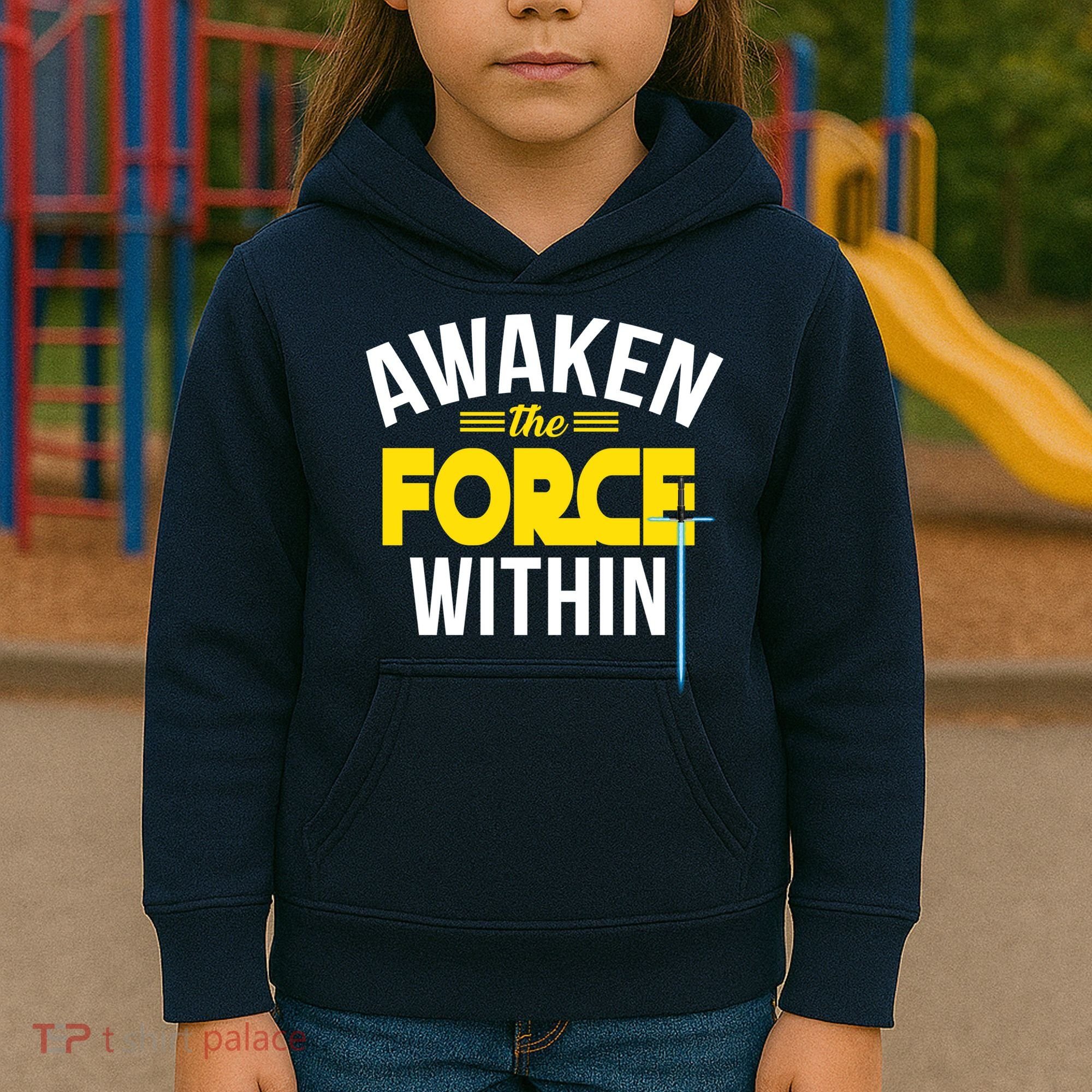 Awaken The Force Within Christian Kids Hoodie