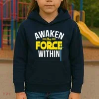 Awaken The Force Within Christian Kids Hoodie thumb 3