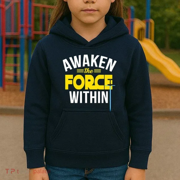 Awaken The Force Within Christian Kids Hoodie