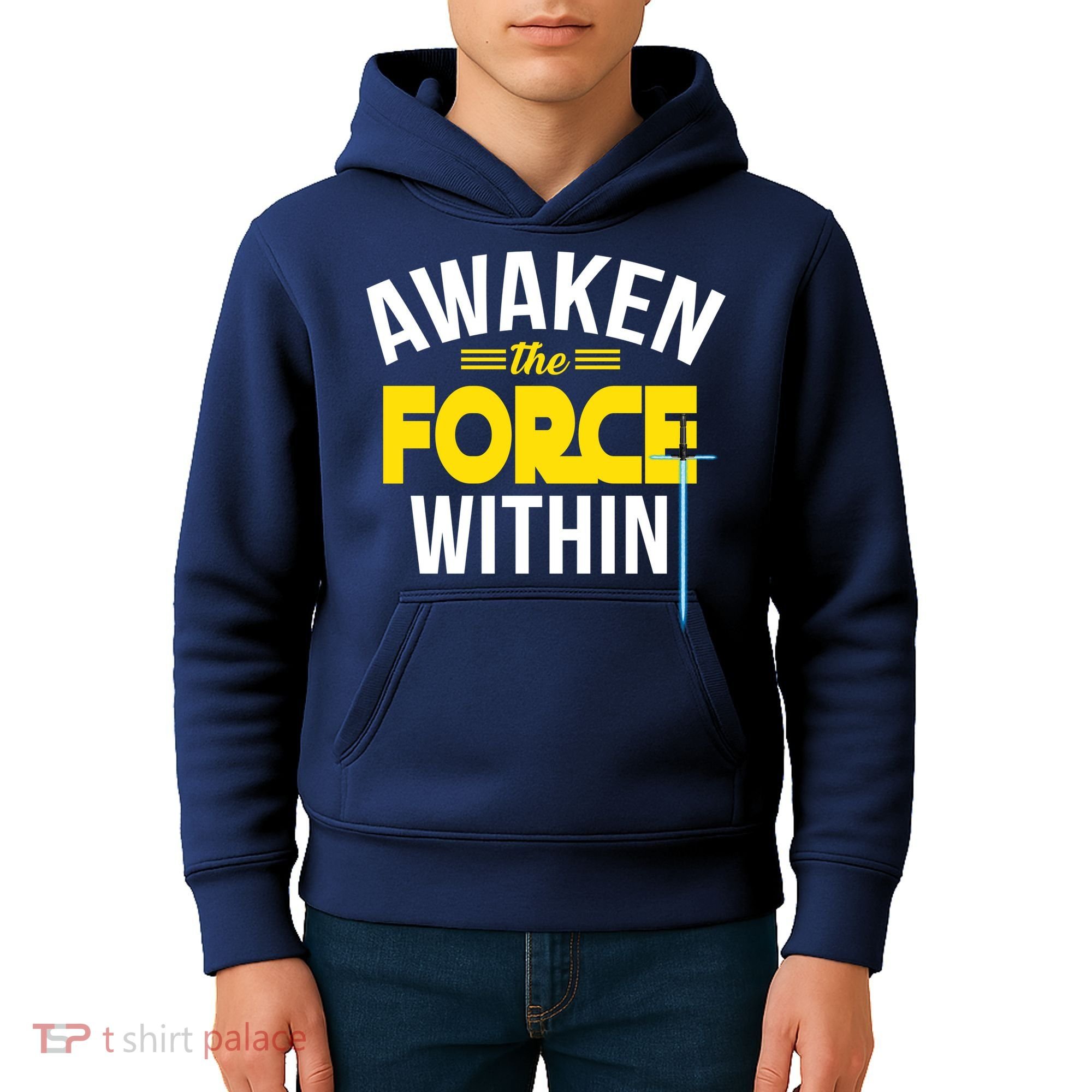 Awaken The Force Within Christian Kids Hoodie