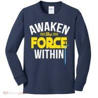 Awaken The Force Within Christian Kids Long Sleeve Shirt thumb 0